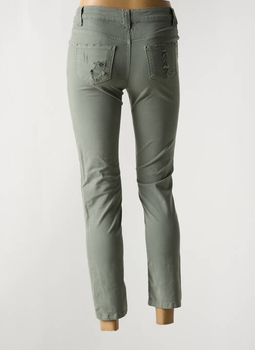 Pantalon 7/8 gris ELISA CAVALETTI pour femme