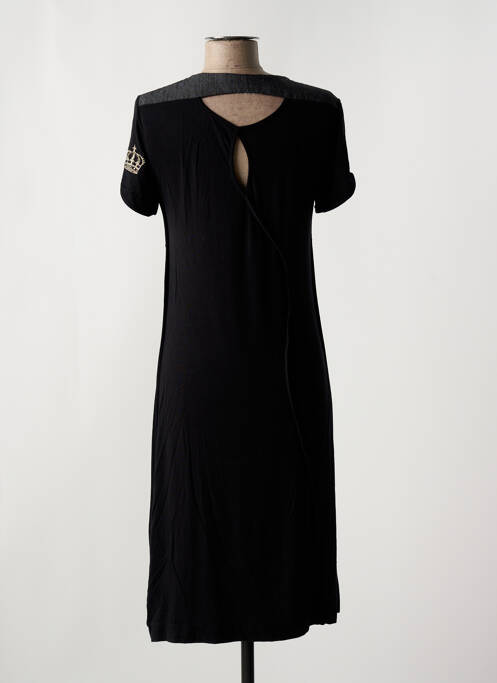 Robe mi-longue noir ELISA CAVALETTI pour femme