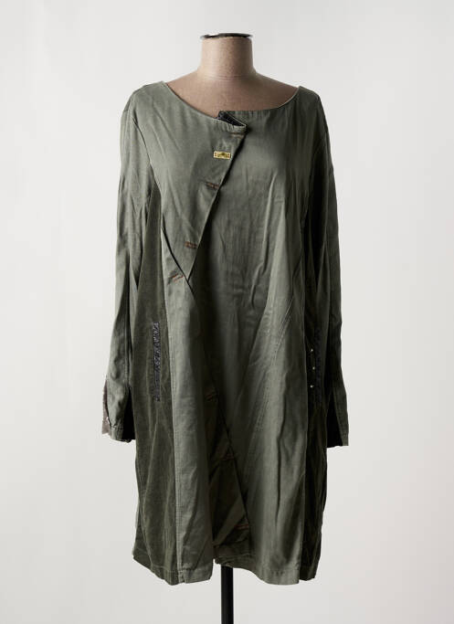 Robe mi-longue vert ELISA CAVALETTI pour femme