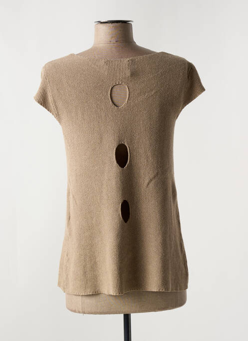 T-shirt marron ELISA CAVALETTI pour femme