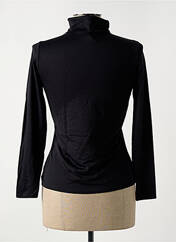 Pull col roulé noir LE BOURGET pour femme seconde vue