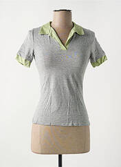 Polo gris LE BOURGET pour femme seconde vue