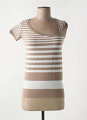 T-shirt blanc LE BOURGET pour femme seconde vue