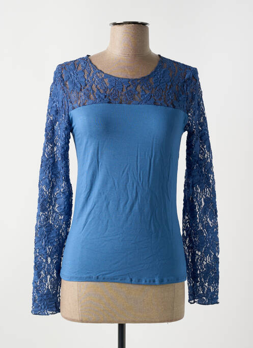 T-shirt bleu LE BOURGET pour femme