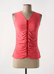 Top rouge LE BOURGET pour femme seconde vue