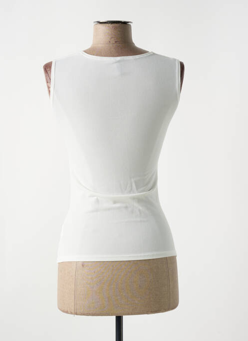 Top blanc LE BOURGET pour femme