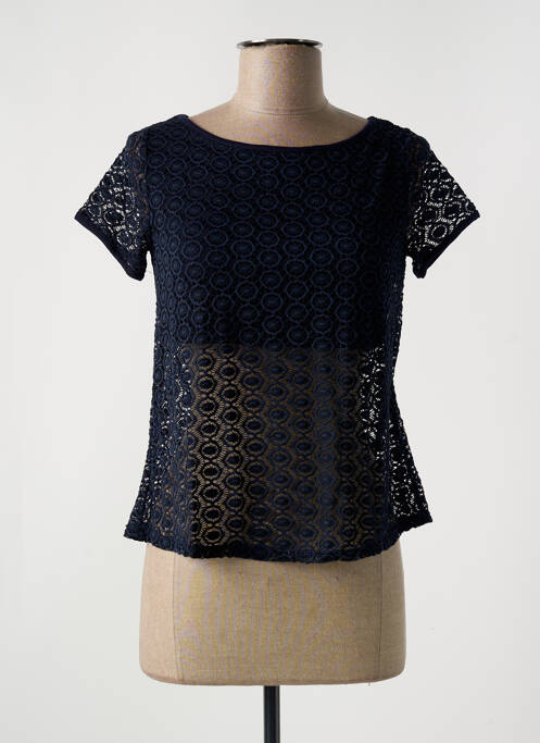 Top bleu LE BOURGET femme