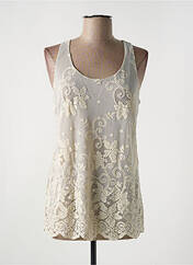 Top blanc LE BOURGET pour femme seconde vue