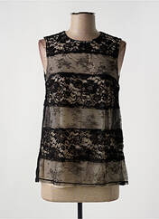 Top noir LE BOURGET pour femme seconde vue