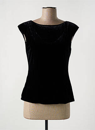 Top noir LE BOURGET pour femme
