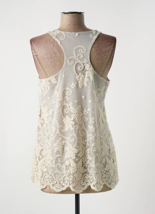 Top blanc LE BOURGET pour femme