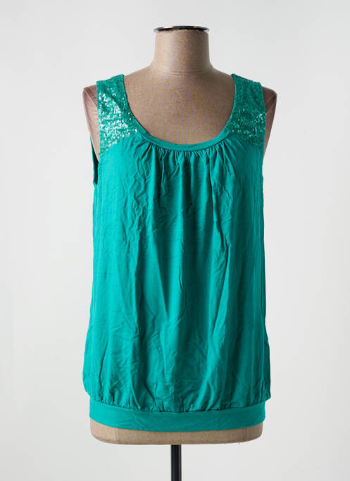 Top bleu clair LE BOURGET pour femme