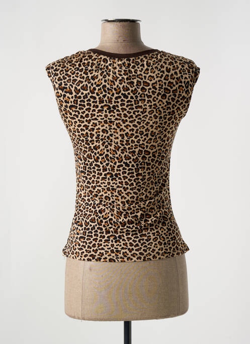 Top marron LE BOURGET pour femme