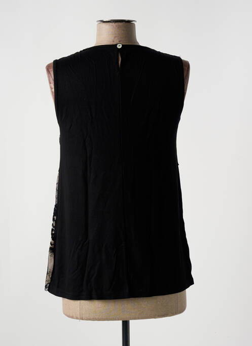 Top noir LE BOURGET pour femme