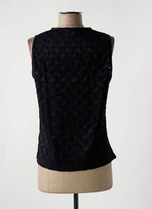 Top noir LE BOURGET pour femme