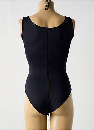 Body stretch sans manche noir LE BOURGET femme