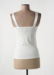 Top blanc LE BOURGET pour femme seconde vue