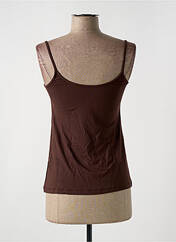 Top marron LE BOURGET pour femme seconde vue