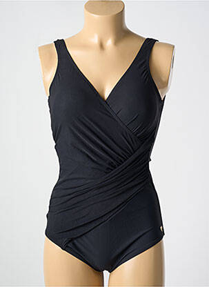Maillot de bain 1 pièce noir MIRADONNA pour femme