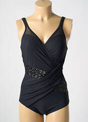 Maillot de bain 1 pièce noir MIRADONNA pour femme seconde vue