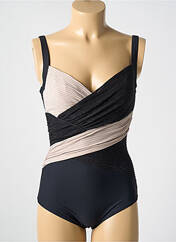 Maillot de bain 1 pièce noir MIRADONNA pour femme seconde vue