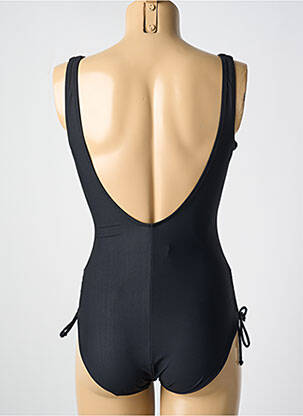 Maillot de bain 1 pièce imprimé fantaisie haut soutien-gorge moulé noir MIRADONNA femme