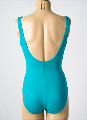 Maillot de bain 1 pièce stretch haut soutien-gorge moulé bleu MIRACLESUIT femme