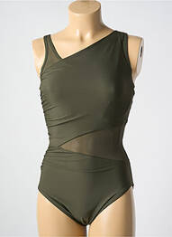 Maillot de bain 1 pièce stretch vert MIRACLESUIT femme