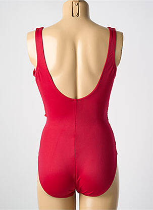 Maillot de bain 1 pièce stretch haut soutien-gorge moulé rouge MIRACLESUIT femme