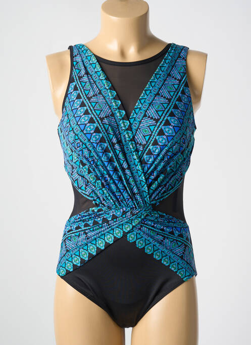Maillot de bain 1 pièce bleu MIRACLESUIT pour femme