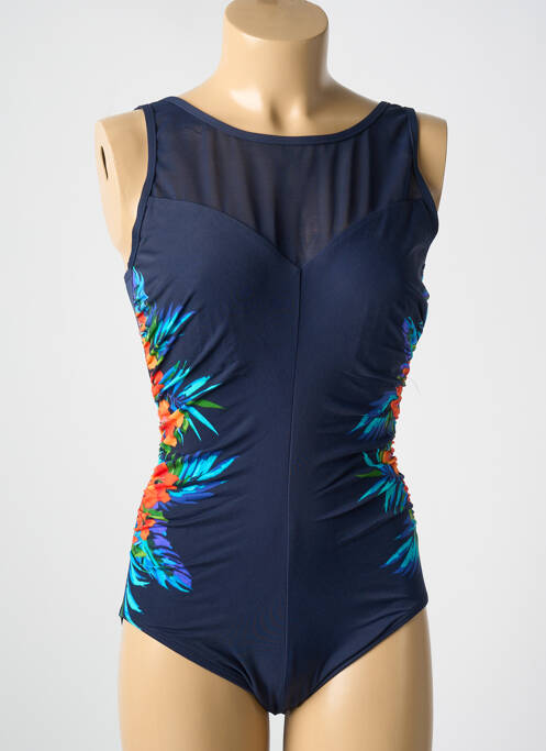 Maillot de bain 1 pièce bleu MIRACLESUIT pour femme