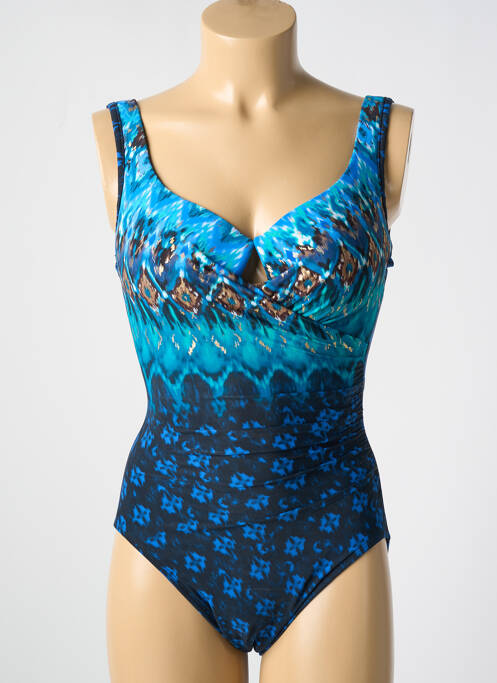 Maillot de bain 1 pièce bleu MIRACLESUIT pour femme