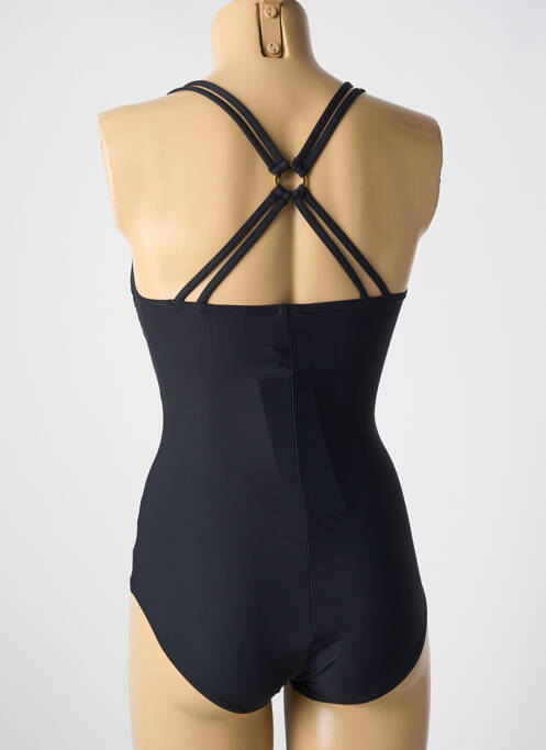 Maillot de bain 1 pièce noir MIRADONNA pour femme