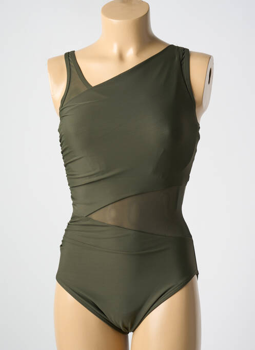 Maillot de bain 1 pièce vert MIRACLESUIT pour femme