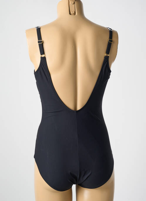 Maillot de bain 1 pièce haut soutien-gorge emboitant haut soutien-gorge emboitant noir MIRADONNA femme