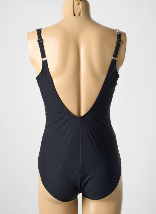 Maillot de bain 1 pièce haut soutien-gorge emboitant haut soutien-gorge emboitant noir MIRADONNA femme