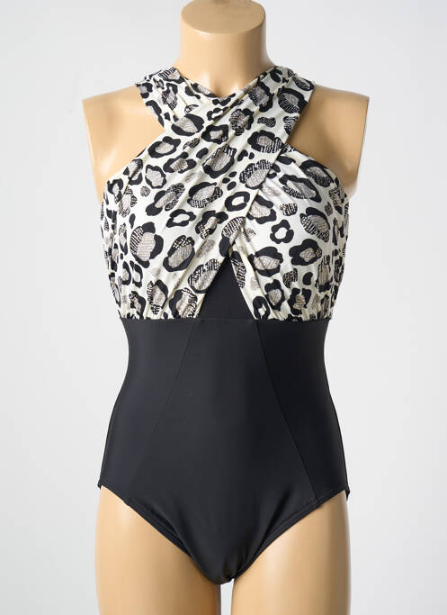 Maillot de bain 1 pièce haut soutien-gorge emboitant haut soutien-gorge emboitant noir MIRACLESUIT femme