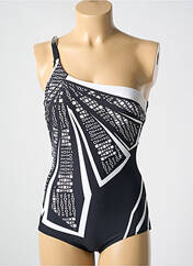 Maillot de bain 1 pièce noir MIRADONNA pour femme seconde vue