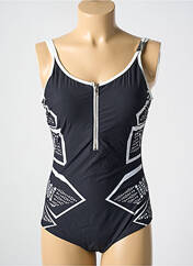 Maillot de bain 1 pièce noir MIRADONNA pour femme seconde vue