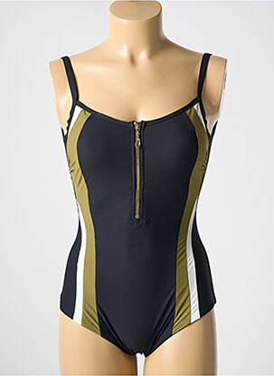 Maillot de bain 1 pièce noir MIRADONNA pour femme