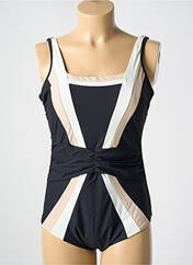 Maillot de bain 1 pièce noir MIRADONNA pour femme seconde vue