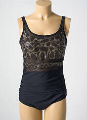 Maillot de bain 1 pièce noir MIRADONNA pour femme seconde vue