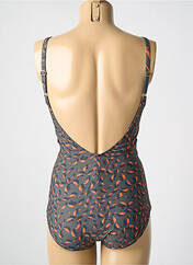 Maillot de bain 1 pièce orange MIRADONNA pour femme seconde vue