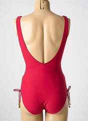 Maillot de bain 1 pièce rouge MIRADONNA pour femme seconde vue