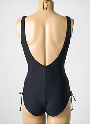 Maillot de bain 1 pièce imprimé fantaisie haut soutien-gorge moulé noir MIRADONNA femme