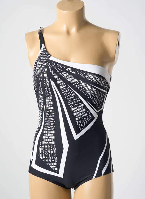 Maillot de bain 1 pièce noir MIRADONNA pour femme