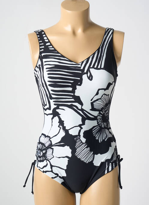 Maillot de bain 1 pièce noir MIRADONNA pour femme