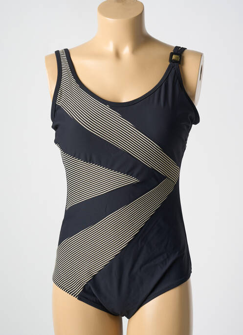 Maillot de bain 1 pièce noir MIRADONNA pour femme