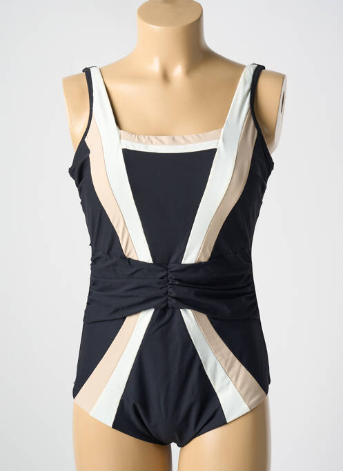 Maillot de bain 1 pièce noir MIRADONNA pour femme