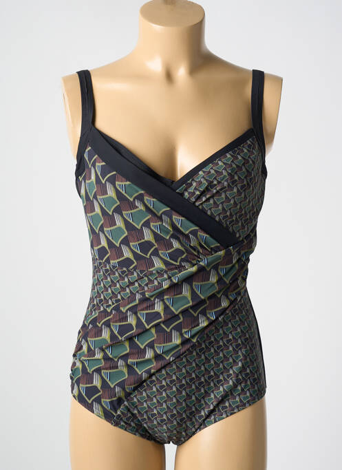 Maillot de bain 1 pièce noir MIRADONNA pour femme